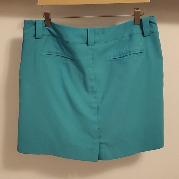 Nike Golf Tour Performance skort. Blue (turquoise). Size 12. Dri-Fit. - Picture 2 of 11
